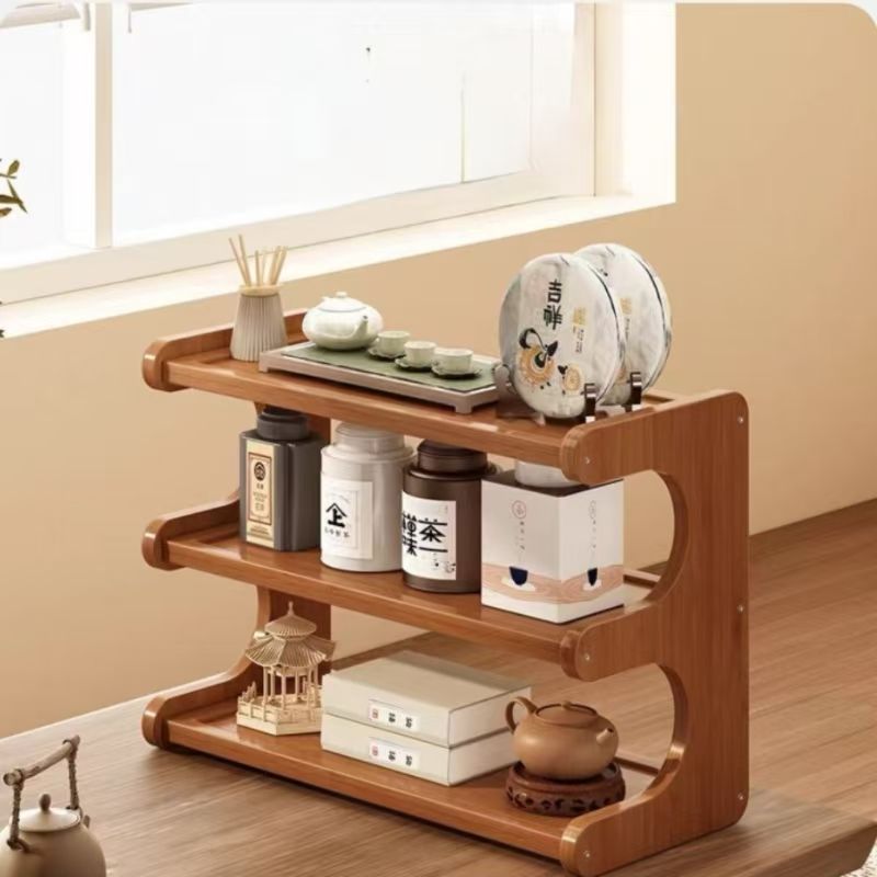 Modern Living Room Solid Wood Furniture Removable Side Table Bedside Corner Table Wall Storage Cabinet Coffee Table Hotel