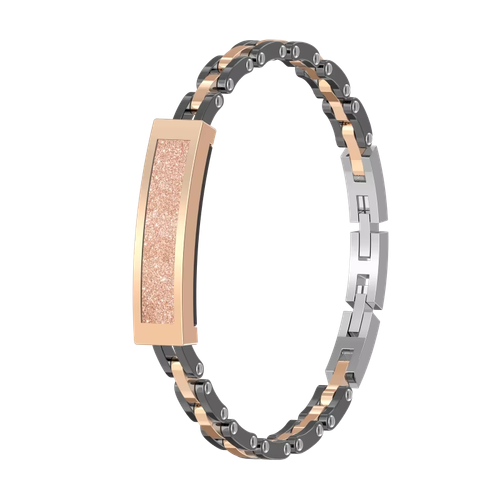 Real-Time Health Alerts Sport Smart Bracelet Jewelry ECG Fall Detection Titanium Alloy APP Control Women Smart Band Bracelet