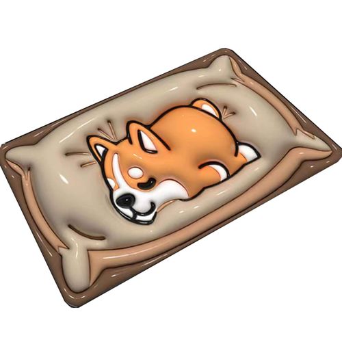 Custom 3D Printed Cartoon Bath Non-slip Mat Super Absorbent Diatom Mud Bath Rug