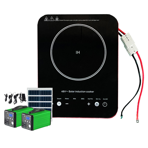 DC 24V-48V Solar Photovoltaic DC Voltage Induction Cooker Solar Cooking Real Power Induction Cooker