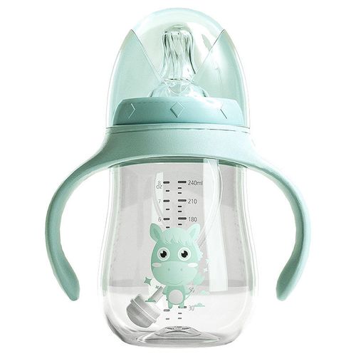 Baby Bottle Newborn Dual-purpose Children's Straw Water Cup Wide Aperture Set Baby Products Manufacturer's Batch