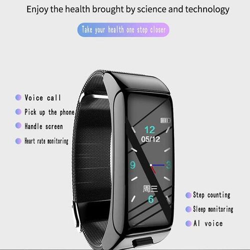 Multifunctional Smart Bracelet Popular Call Bracelet Color Screen Smart Bracelet B6 Sports Multi-functional Two in One Separate