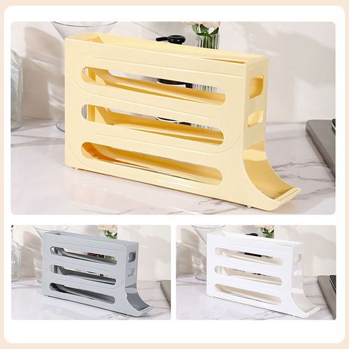Egg Tray Plastic Egg Tools Storage 4 Tiers Egg Holder for Refrigerator