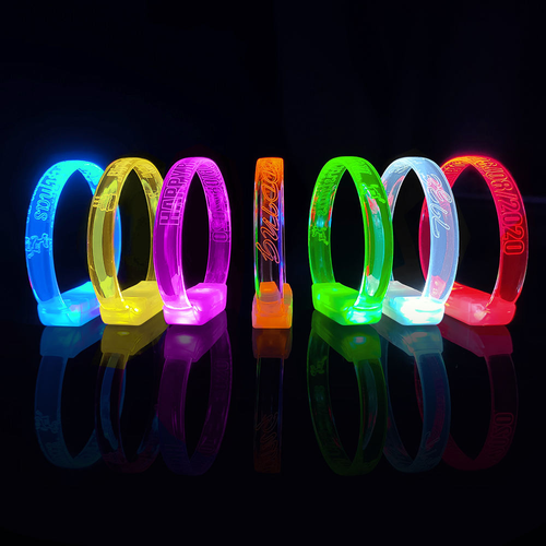 New Product Creative Flash Lighting Remote Control Motion Music LED Bracelet