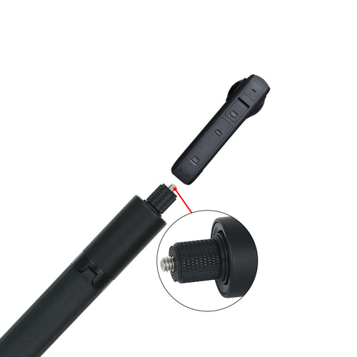 Insta360 Mini 2-in-1 Lightweight Tripod Selfie Stick and Tripod, Suitable for GO 2- X2- R - X, Suitable for Mobile Phones