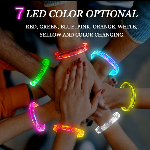 New Product Creative Flash Lighting Remote Control Motion Music LED Bracelet