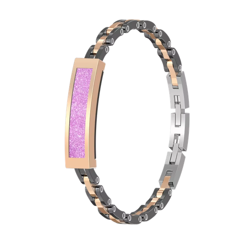 Real-Time Health Alerts Sport Smart Bracelet Jewelry ECG Fall Detection Titanium Alloy APP Control Women Smart Band Bracelet