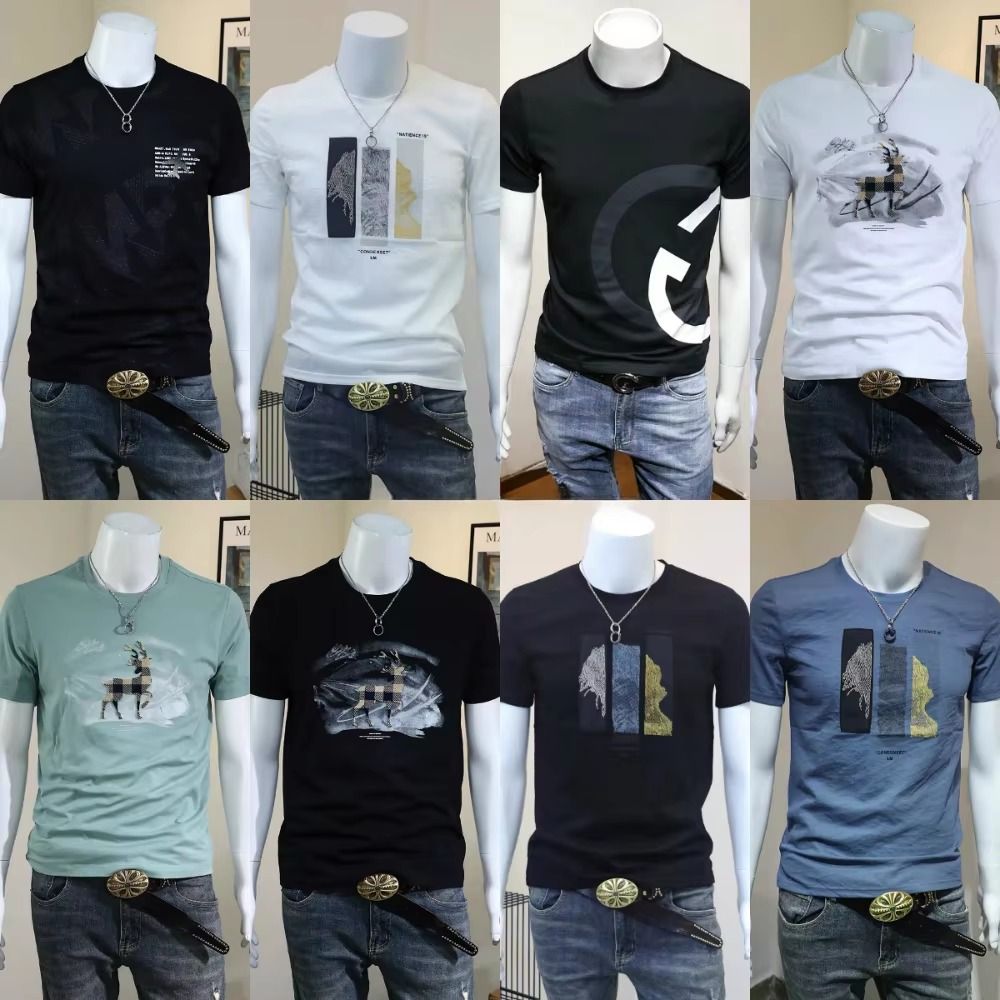 Wholesale High Quality Brand Custom Printing Graphic Drop Shoulder Oversized t Shirt Men's T-shirts
