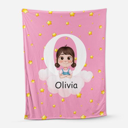 Personalised Fleece Blanket for Kids