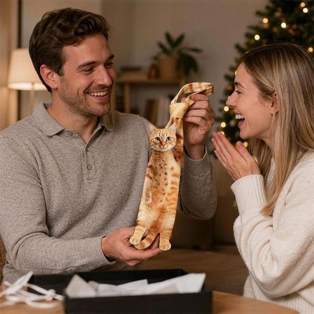 🐱 Fun Pet-Themed Tie — A Cute, Creative Tie for Cat Lovers