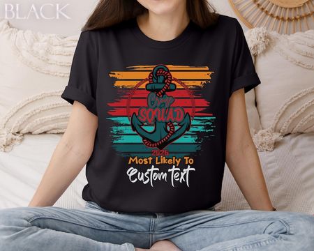 Custom Most Likely To Cruise Shirt 2026, Funny Cruise Squad T-shirt