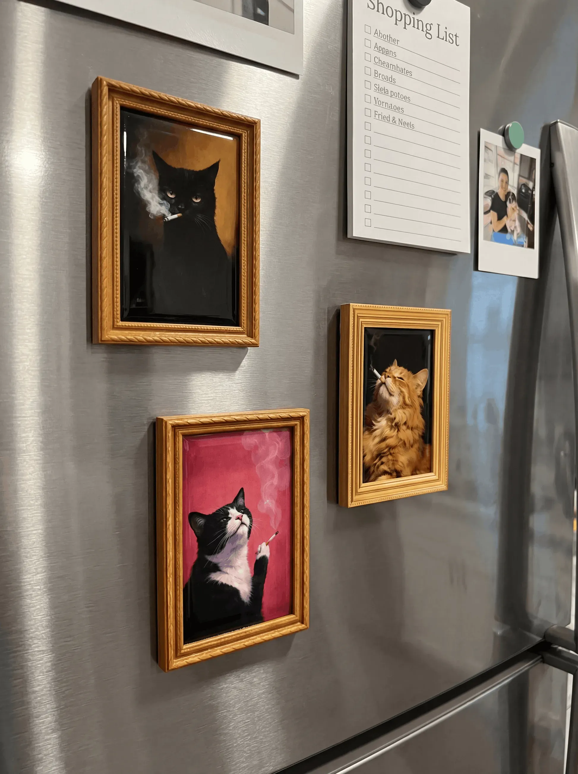 Custom Pet Portrait – Artistic Cat Portraits with Unique Style