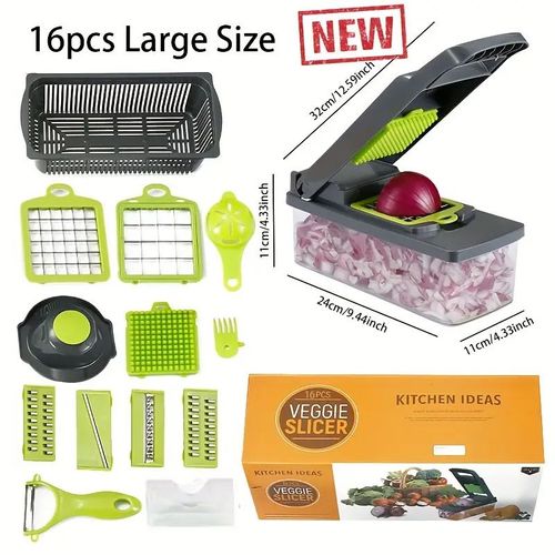🔥16 in 1 Vegetable Chopper