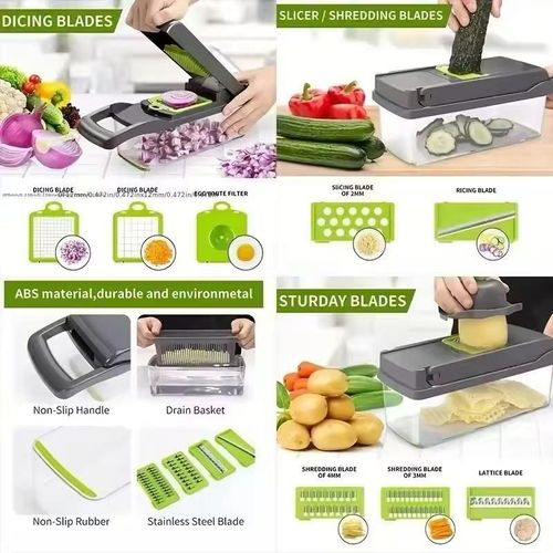 🔥16 in 1 Vegetable Chopper