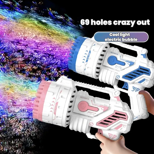 🔥 69-Hole Bubble Blaster