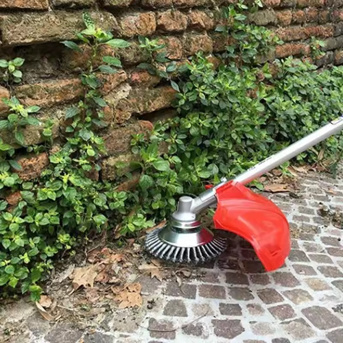 🔥Steel Wire Wheel Garden Weed Brush