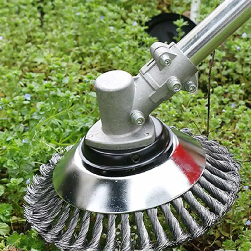 🔥Steel Wire Wheel Garden Weed Brush