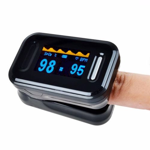 High Quality Small Size Waveform Display Mini Portable Digital Pulse Oximeter Fingertip Pulse Oximeter for Home Use