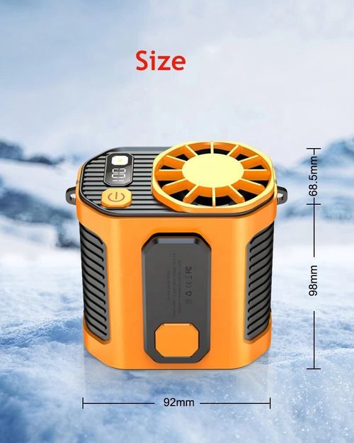 New Arrival Portable Mini USB Charging LED Night Light Waist Fan Wearable Hanging Outdoor Camping LED Display for Consumers