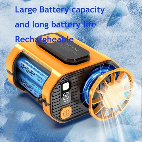 New Arrival Portable Mini USB Charging LED Night Light Waist Fan Wearable Hanging Outdoor Camping LED Display for Consumers