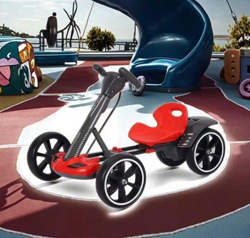No Installation of Children's Go-kart Electric Four-wheeler Folding Can Sit People Portable Children's Toy Car