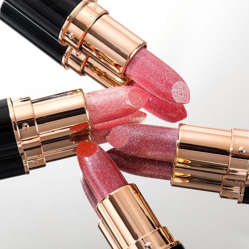 High-quality multi-color lipsticks, waterproof and sweat-proof makeup, 4-piece set