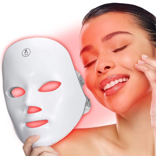 KKS Skin Rejuvenation Anti Acne Wrinkle Removal LED Face Mask Photon Therapy USB Charge 7Colors LED Facial Mask