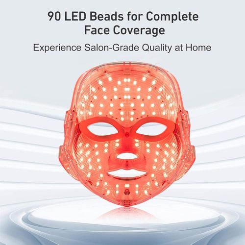KKS Skin Rejuvenation Anti Acne Wrinkle Removal LED Face Mask Photon Therapy USB Charge 7Colors LED Facial Mask