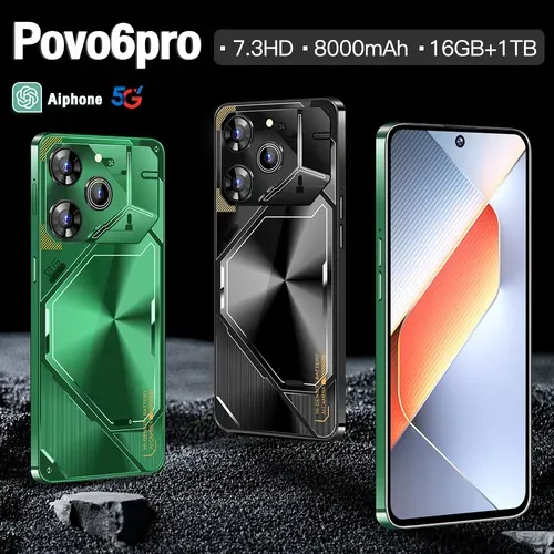 High-end POVO6 flagship smartphone