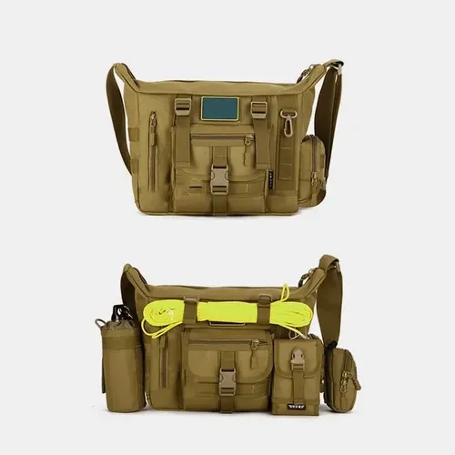 Multi-functional tactical satchel, tool bag, office bag