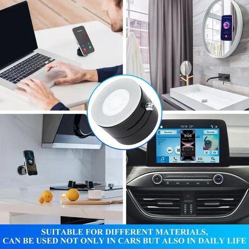 *Magnetic Phone Holder Stand, Adjustable & Foldable, Strong Suction Cup, Vacuum Adsorption, Portable Multifunctional Mobile Phone Stand for Car & Multi-Scene Use vacuum magnetic