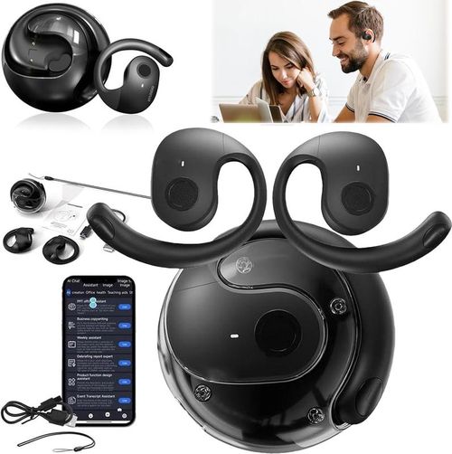 ***2025 NEW Translate Earphone Wireless Bluetooth 5.4 Waterproof Sport Headsets Support Playing Music Phone Calls Headphones Noise Reduction with Mic  tws earbuds