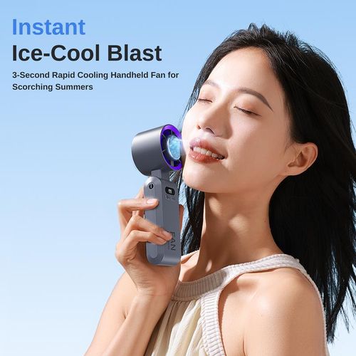 Portable Handheld Fan, Foldable Fan for Summer, 199 Adjustable Level