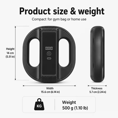 15-level adjustable fascia ring vibration massager, fat-burning machine, belly-slimming and weight-loss device, portable home fitness massage and body shaping trainer, adjustable full-body muscle relaxation massager.