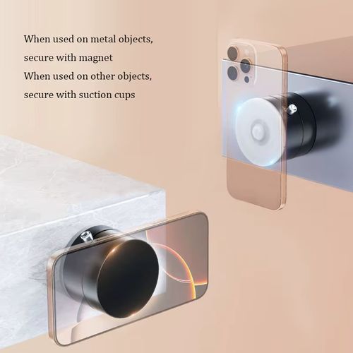 Vacuum magnetic suction cup car-mounted telephone holder, car-mounted 360-degree rotating car-mounted telephone stand