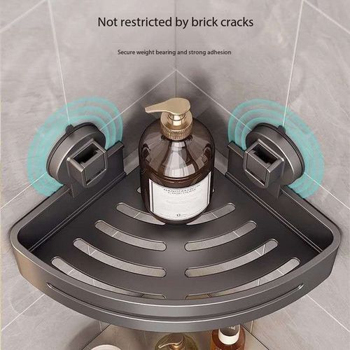 Bathroom, toilet and kitchen storage rack, draining washbasin, household wall, no-drilling suction cup, tripod