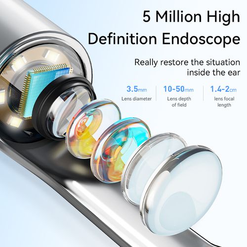 Intelligent visual ear cleaning spatula, wireless high-definition camera, visual ear cleaning spatula, ear cleaning gadget, ear cleaning rod