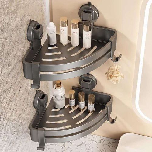 Bathroom, toilet and kitchen storage rack, draining washbasin, household wall, no-drilling suction cup, tripod