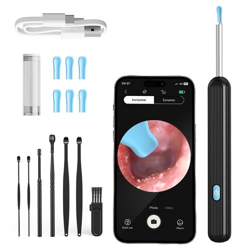 Intelligent visual ear cleaning spatula, wireless high-definition camera, visual ear cleaning spatula, ear cleaning gadget, ear cleaning rod