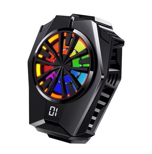 Mini fan cooler, universal mobile phone cooler, ABS aluminum alloy semiconductor rapid mobile phone cooler, digital display mobile phone heat sink, portable game mobile phone cooler, wireless mobile phone fan heat cooler