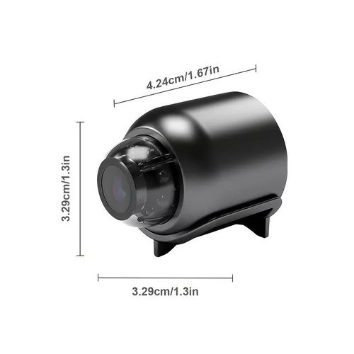 Hidden camera 2025 upgraded 720p home security wireless monitoring micro motion detection alarm night vision real-time recording indoor