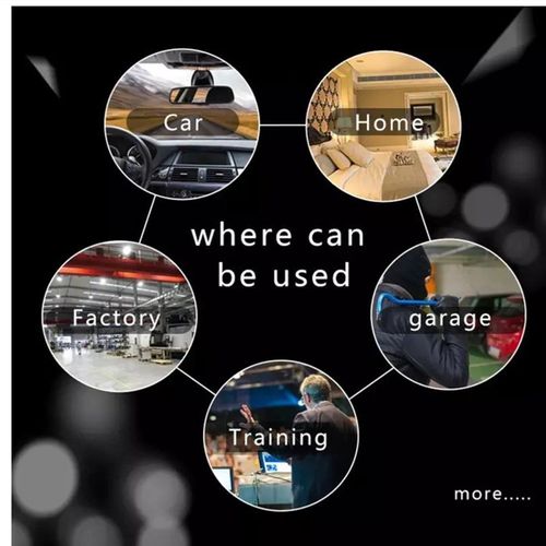 Hidden camera 2025 upgraded 720p home security wireless monitoring micro motion detection alarm night vision real-time recording indoor