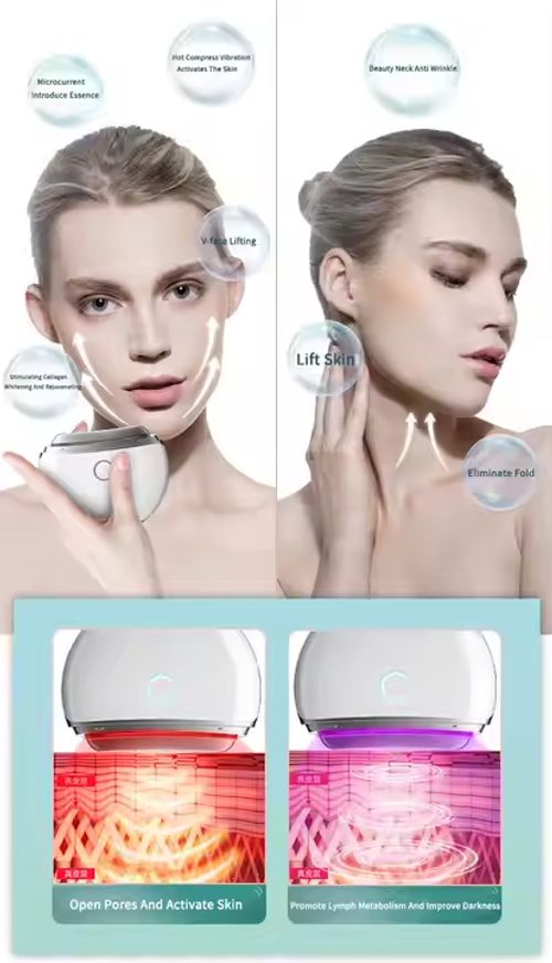 Beauty equipment, electric gua sha device, facial lifting device, neck lifting device, vibration microcurrent introduction device, slimming massage tool, facial and body gua sha board