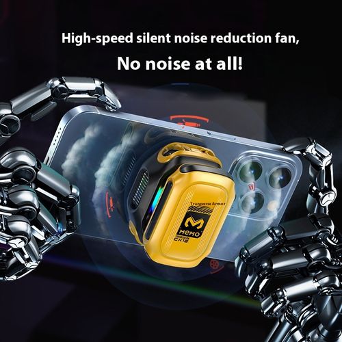 Back-mounted mobile phone heat sink, live-streaming while binge-watching TV series, rapid air cooling for the device, external cooling device for refrigeration of the phone, semiconductor freezing heat sink, AI intelligent temperature control, digital display, magnetic suction, independent battery cooling.