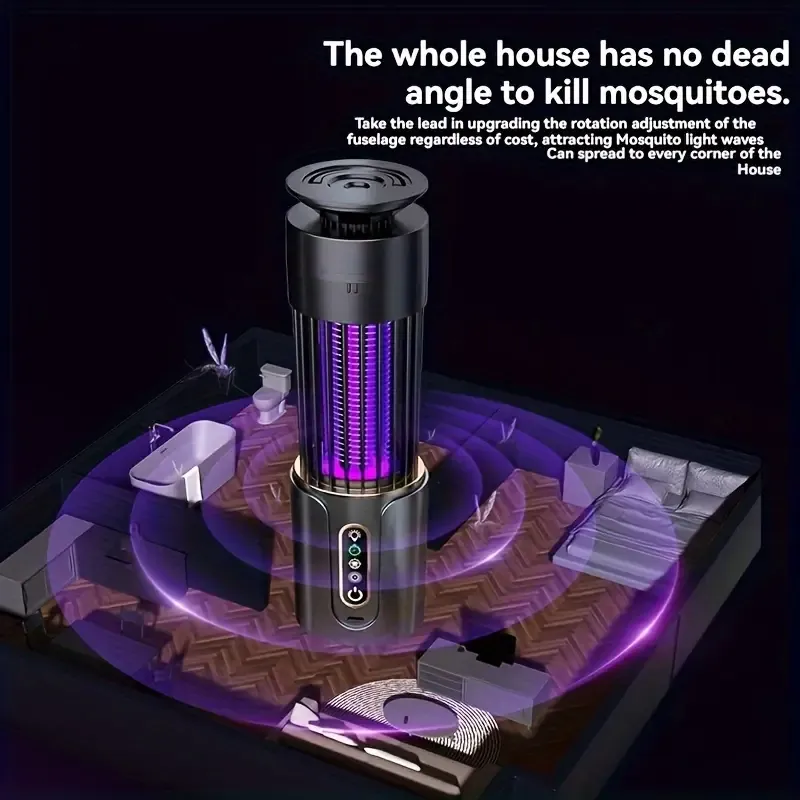 Cash on delivery  Free home delivery  2-in-1 USB-powered mosquito killer lamp - Multi-functional, can be hung or placed flat - Ideal choice for home, office and camper van.