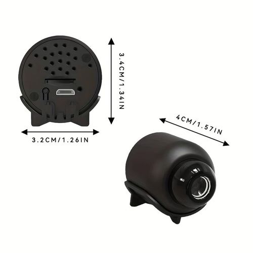 1pc X5  Wireless Security Camera, 720p Indoor Home Surveillance, USB Powered, Wi-Fi Enabled, App Control, Motion Detection, Night Vision, Live Streaming, Loop Recording, Portable Baby or Pet or Babysitter Monitor