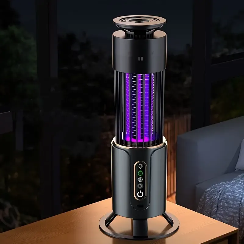 Cash on delivery  Free home delivery  2-in-1 USB-powered mosquito killer lamp - Multi-functional, can be hung or placed flat - Ideal choice for home, office and camper van.