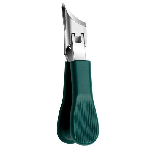 Three sets of eagle beak beveled nail clippers household multifunctional large opening anti-splash nail clippers set of high-grade thick hard manicure clippers White, black, green, and orange 4 colors are shipped randomly