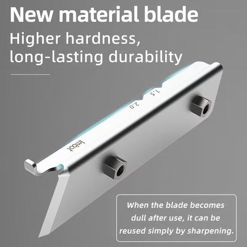 Woodworking Edge Trimmer, Hand Planer Edge Bander for Burrs, Edge Corner Planer, Wood Chamfering Fillet Scraper, Deburring Tool