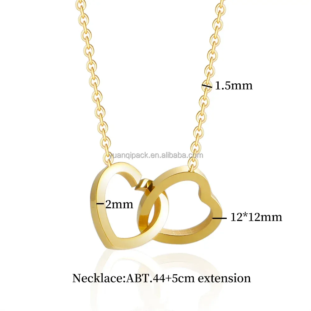 Creative Design Lover Confession Hugging Bear Necklace Gift Box